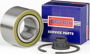 Borg & Beck BWK1048 - Подшипник ступицы колеса, комплект autospares.lv