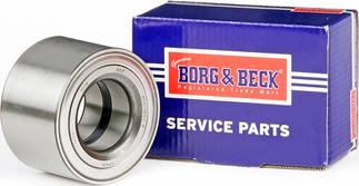 Borg & Beck BWK1054 - Подшипник ступицы колеса, комплект autospares.lv