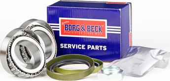 Borg & Beck BWK1065 - Подшипник ступицы колеса, комплект autospares.lv