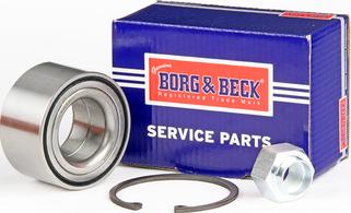 Borg & Beck BWK1066 - Подшипник ступицы колеса, комплект autospares.lv