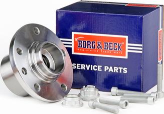 Borg & Beck BWK1063 - Подшипник ступицы колеса, комплект autospares.lv