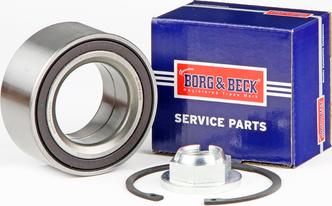 Borg & Beck BWK1012 - Подшипник ступицы колеса, комплект autospares.lv