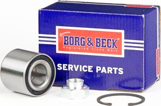 Borg & Beck BWK1089 - Подшипник ступицы колеса, комплект autospares.lv