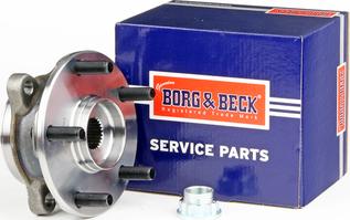 Borg & Beck BWK1086 - Подшипник ступицы колеса, комплект autospares.lv