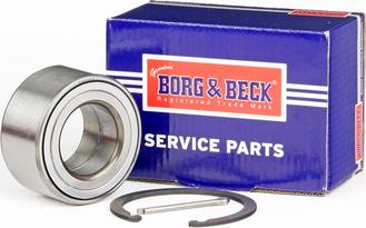 Borg & Beck BWK1083 - Подшипник ступицы колеса, комплект autospares.lv