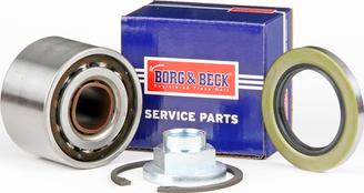 Borg & Beck BWK1034 - Подшипник ступицы колеса, комплект autospares.lv