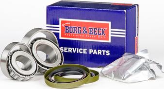 Borg & Beck BWK1033 - Подшипник ступицы колеса, комплект autospares.lv