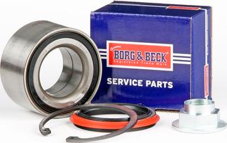 Borg & Beck BWK1032 - Подшипник ступицы колеса, комплект autospares.lv