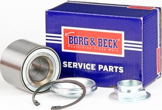 Borg & Beck BWK1072 - Подшипник ступицы колеса, комплект autospares.lv