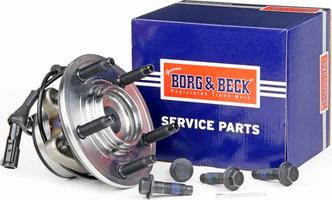 Borg & Beck BWK1149 - Подшипник ступицы колеса, комплект autospares.lv