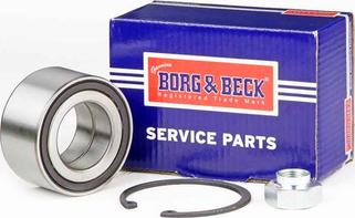 Borg & Beck BWK1142 - Подшипник ступицы колеса, комплект autospares.lv