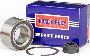 Borg & Beck BWK1153 - Подшипник ступицы колеса, комплект autospares.lv