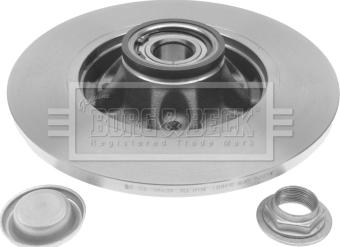 Borg & Beck BWK1152 - Подшипник ступицы колеса, комплект autospares.lv