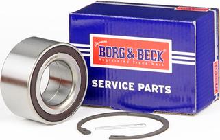 Borg & Beck BWK1111 - Подшипник ступицы колеса, комплект autospares.lv