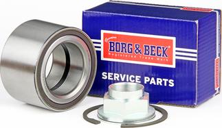 Borg & Beck BWK1130 - Подшипник ступицы колеса, комплект autospares.lv