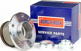 Borg & Beck BWK1131 - Подшипник ступицы колеса, комплект autospares.lv