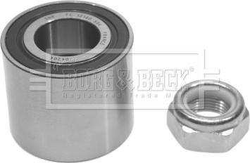 Borg & Beck BWK112 - Подшипник ступицы колеса, комплект autospares.lv