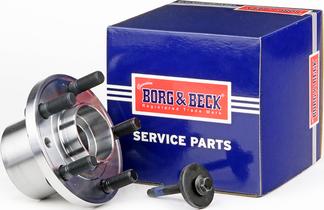 Borg & Beck BWK1173 - Подшипник ступицы колеса, комплект autospares.lv