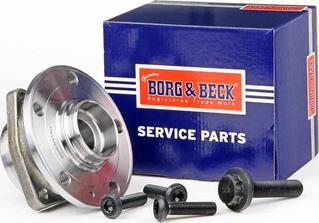 Borg & Beck BWK1356 - Подшипник ступицы колеса, комплект autospares.lv