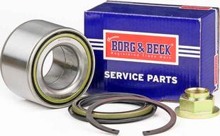 Borg & Beck BWK1363 - Подшипник ступицы колеса, комплект autospares.lv