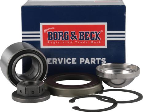 Borg & Beck BWK1362 - Подшипник ступицы колеса, комплект autospares.lv