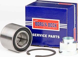 Borg & Beck BWK1367 - Подшипник ступицы колеса, комплект autospares.lv