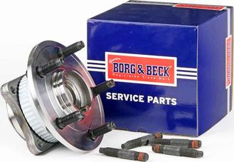 Borg & Beck BWK1379 - Подшипник ступицы колеса, комплект autospares.lv