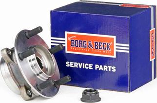 Borg & Beck BWK1247 - Подшипник ступицы колеса, комплект autospares.lv
