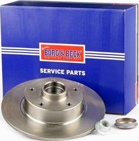 Borg & Beck BWK1260 - Подшипник ступицы колеса, комплект autospares.lv