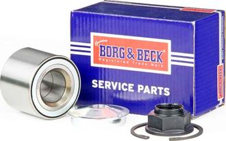 Borg & Beck BWK1282 - Подшипник ступицы колеса, комплект autospares.lv