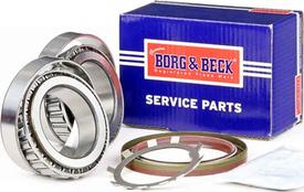 Borg & Beck BWK1230 - Подшипник ступицы колеса, комплект autospares.lv