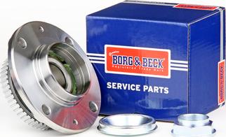 Borg & Beck BWK897 - Подшипник ступицы колеса, комплект autospares.lv