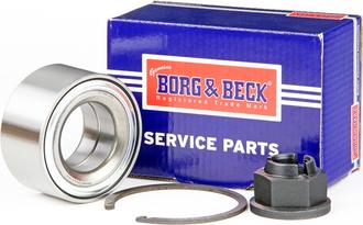 Borg & Beck BWK851 - Подшипник ступицы колеса, комплект autospares.lv