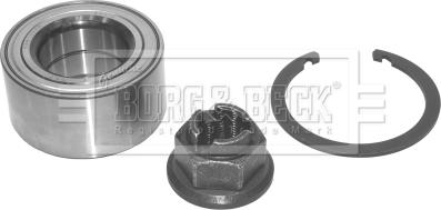 Borg & Beck BWK851 - Подшипник ступицы колеса, комплект autospares.lv