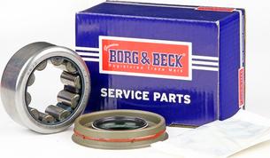 Borg & Beck BWK865 - Подшипник ступицы колеса, комплект autospares.lv