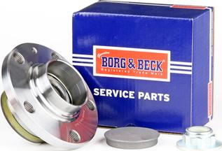 Borg & Beck BWK810 - Подшипник ступицы колеса, комплект autospares.lv