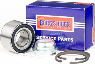 Borg & Beck BWK883 - Подшипник ступицы колеса, комплект autospares.lv