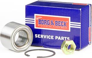 Borg & Beck BWK839 - Подшипник ступицы колеса, комплект autospares.lv