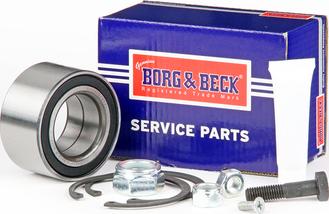 Borg & Beck BWK346 - Подшипник ступицы колеса, комплект autospares.lv