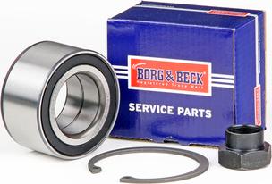 Borg & Beck BWK342 - Подшипник ступицы колеса, комплект autospares.lv