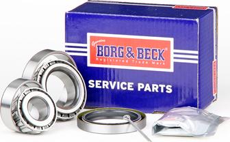 Borg & Beck BWK355 - Подшипник ступицы колеса, комплект autospares.lv