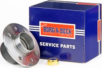 Borg & Beck BWK304 - Подшипник ступицы колеса, комплект autospares.lv