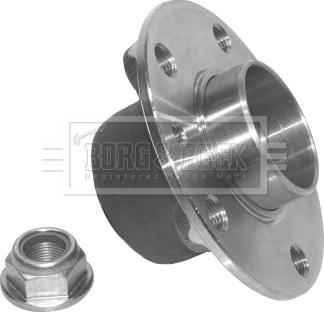 Borg & Beck BWK306 - Подшипник ступицы колеса, комплект autospares.lv