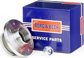 Borg & Beck BWK373 - Подшипник ступицы колеса, комплект autospares.lv