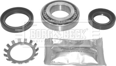 Borg & Beck BWK240 - Подшипник ступицы колеса, комплект autospares.lv