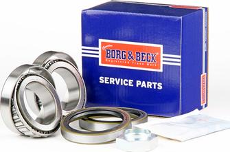 Borg & Beck BWK243 - Подшипник ступицы колеса, комплект autospares.lv
