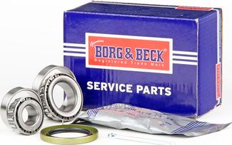 Borg & Beck BWK201 - Подшипник ступицы колеса, комплект autospares.lv