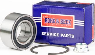 Borg & Beck BWK217 - Подшипник ступицы колеса, комплект autospares.lv