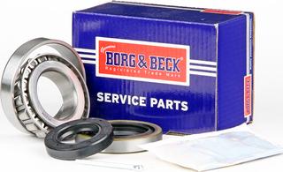 Borg & Beck BWK230 - Подшипник ступицы колеса, комплект autospares.lv