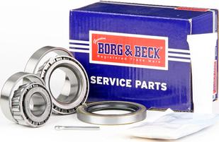 Borg & Beck BWK231 - Подшипник ступицы колеса, комплект autospares.lv